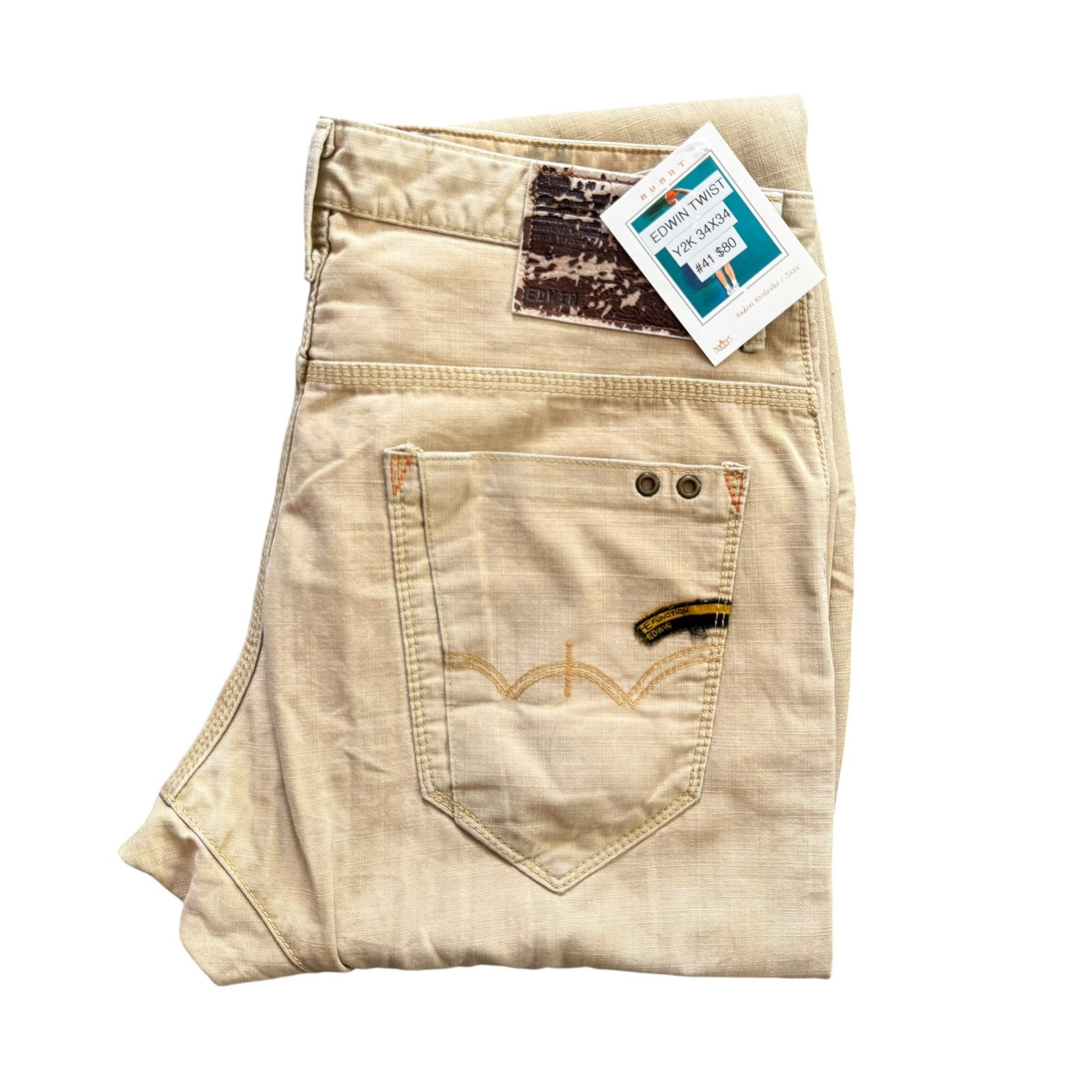 Vintage Y2k Edwin Function Engineered Jeans Twist… - image 3