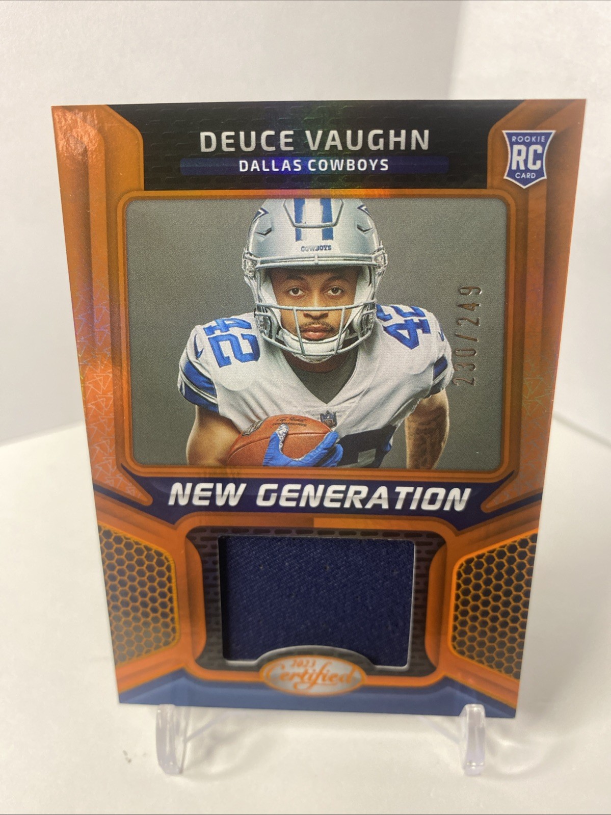 Panini 2023 Certified New Generation Jerseys Deuce Vaughn Cowboys #NGJM-13 /249