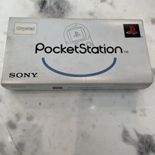 SONY PocketStation Crystal SCPH-4000 Boxed w/ Original Accessories, Tested