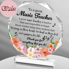 Best Teacher Appreciation Gifts for Women Acrylic Christmas Thank You Teacher Gi