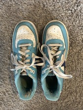 Nike Air Force 1 Split Blue Royal/Electric Photo big kids Size 5.5y