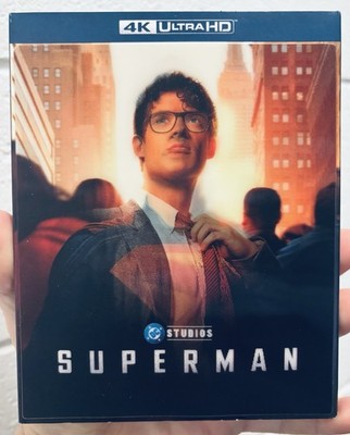 BRAND NEW Superman With Lenticular Slipcover (4K Blu Ray) SEALED!!!!