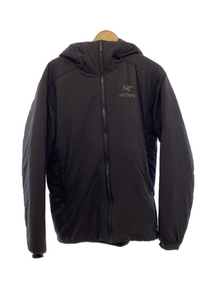 Arc'teryx Atom AR Giacca con cappuccio Nero Nylon Grande Esterno Isolato #EG CZA