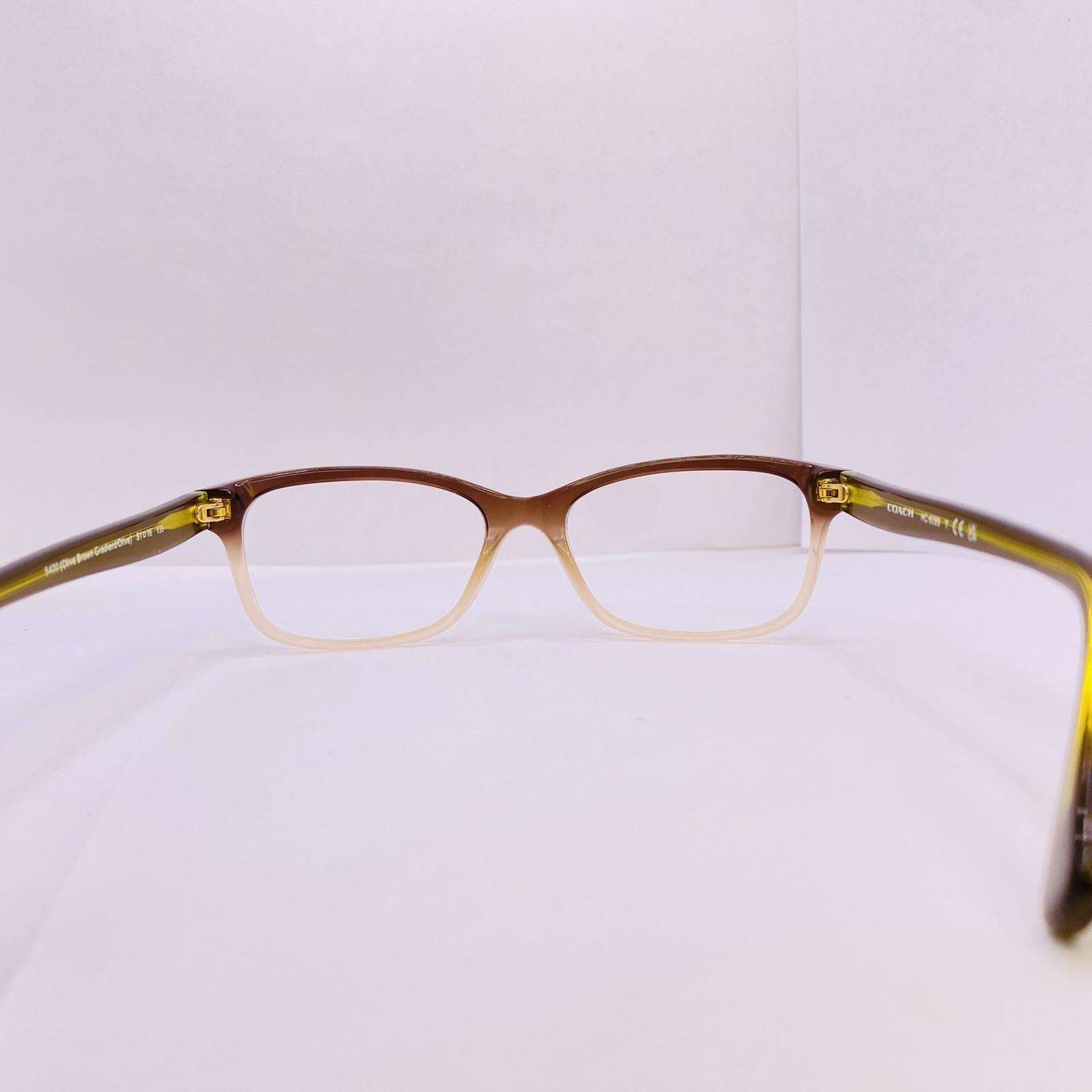 Coach Authentic Eyeglasses HC 6089 5400 Olive Brown Gradient 51 [] 16 135 MM thumbnail 10