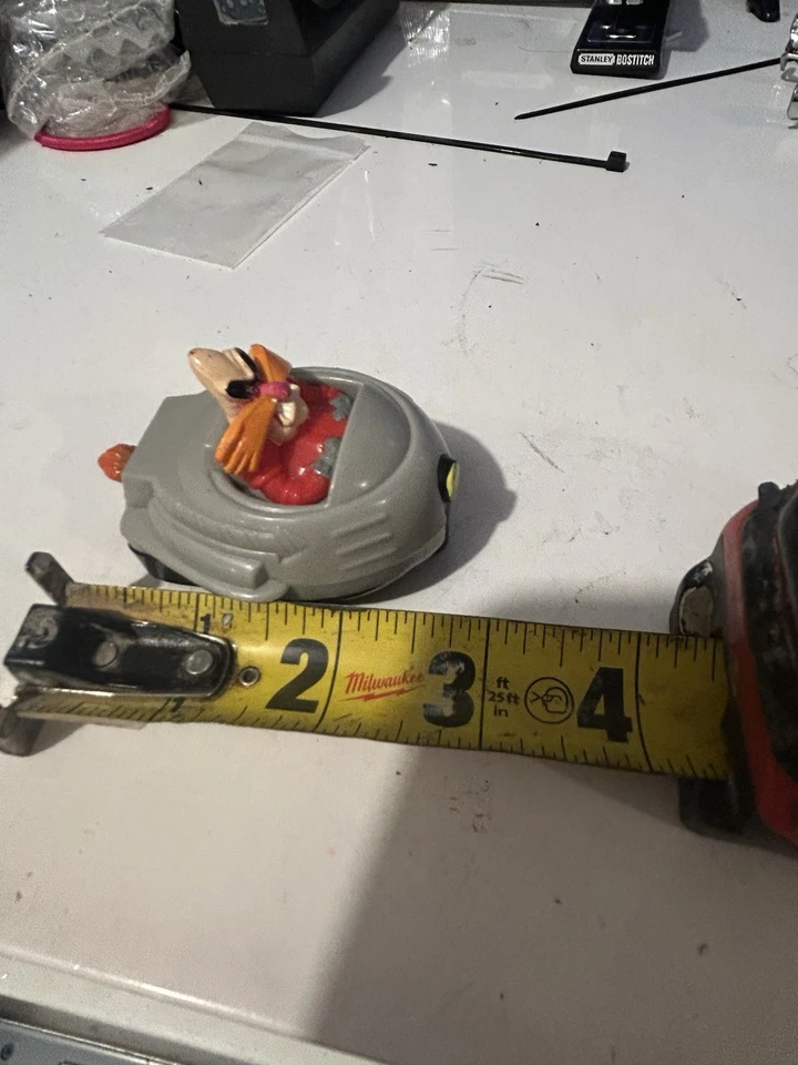 Juguete de cuerda vintage 1993 Dr Robotnik McDonald's Sega Sonic Hedgehog leer información Foto 2 de 4