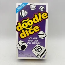 Doodle Dice Game COMPLETE Jax 2005 Makers of Sequence Family Matching