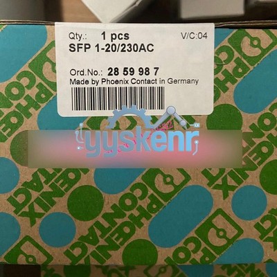 NEW Phoenix Filter Surge Protection Device SFP 1-20/230 AC 2859987 DHL or FedEx