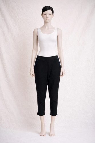 Sonia Rykiel, Sonia Rykiel Hose Wolle schwarz Damen Größe 42 Vintage 90er
