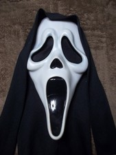 Ghost Face Scream 4 Mask 2012 EU Easter Unlimited Fun World Vintage Halloween