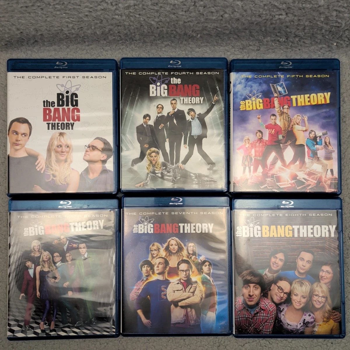 The Big Bang Theory Box Set DVDs & Blu-ray Discs 2010 - 2019 for