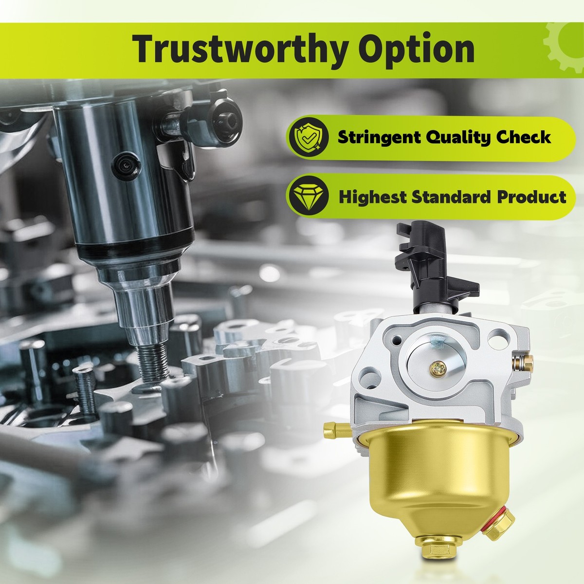 New for McCulloch EG4000MK FGG350MK FG4000MK Generator Carburetor