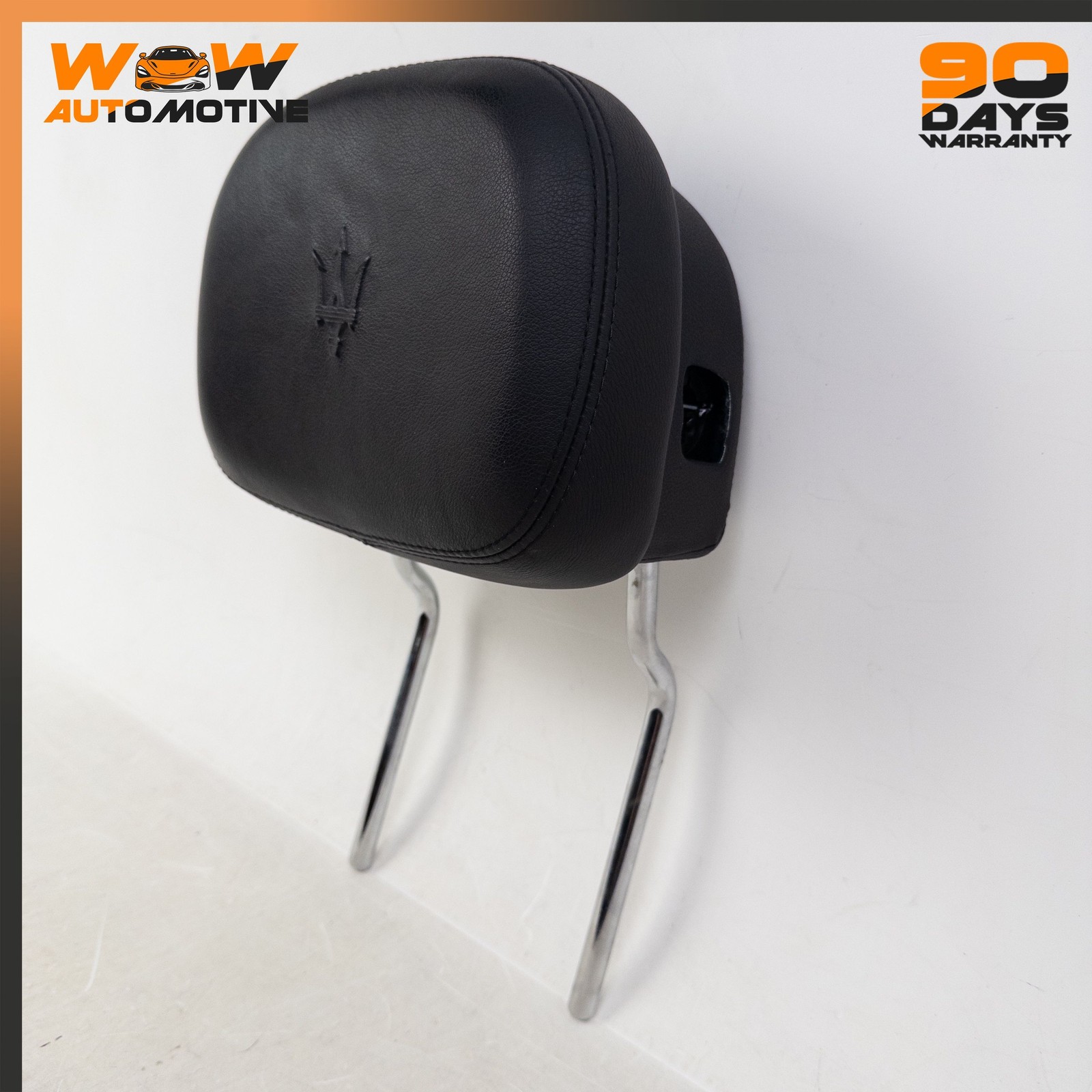 13-19 MASERATI QUATTROPORTE GTS FRONT LEFT DRIVER SIDE HEADREST BLACK OEM  
