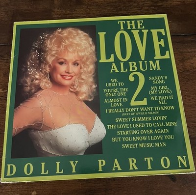 Dolly Parton The Love Album 2 VG RCA Vinyl LP