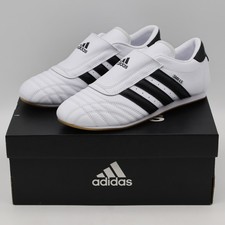JQ4774 Adidas Originales WMNS Calzado de Taekwondo Blanco Núcleo Negro Goma (Mujer)