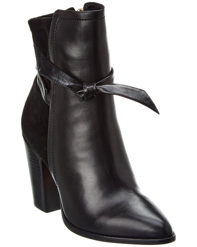 Alexandre Birman Leather & Suede Booties Women's Black 35