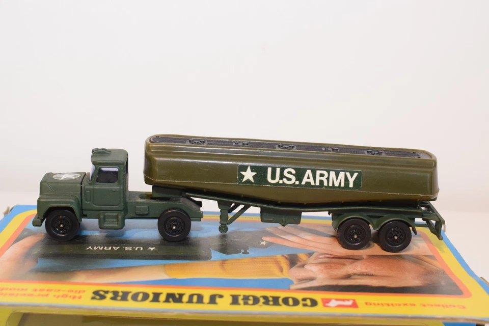 B95 1:60 CORGI SUPER JUNIORS E2011 E 2011 MILITARY US ARMY TANKER MIB - Photo 3/4