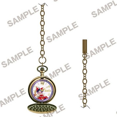 Slayers 35th Anniversary Amelia Wil Tesla Saillune Pocket Watch Japan Limited
