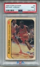 1986 Fleer Michael Jordan Rookie Card PSA 9 MINT Graded Sticker #8