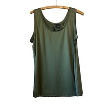 Athleta Olive Green Sleeveless Tank Top Activewear Casual Comfy