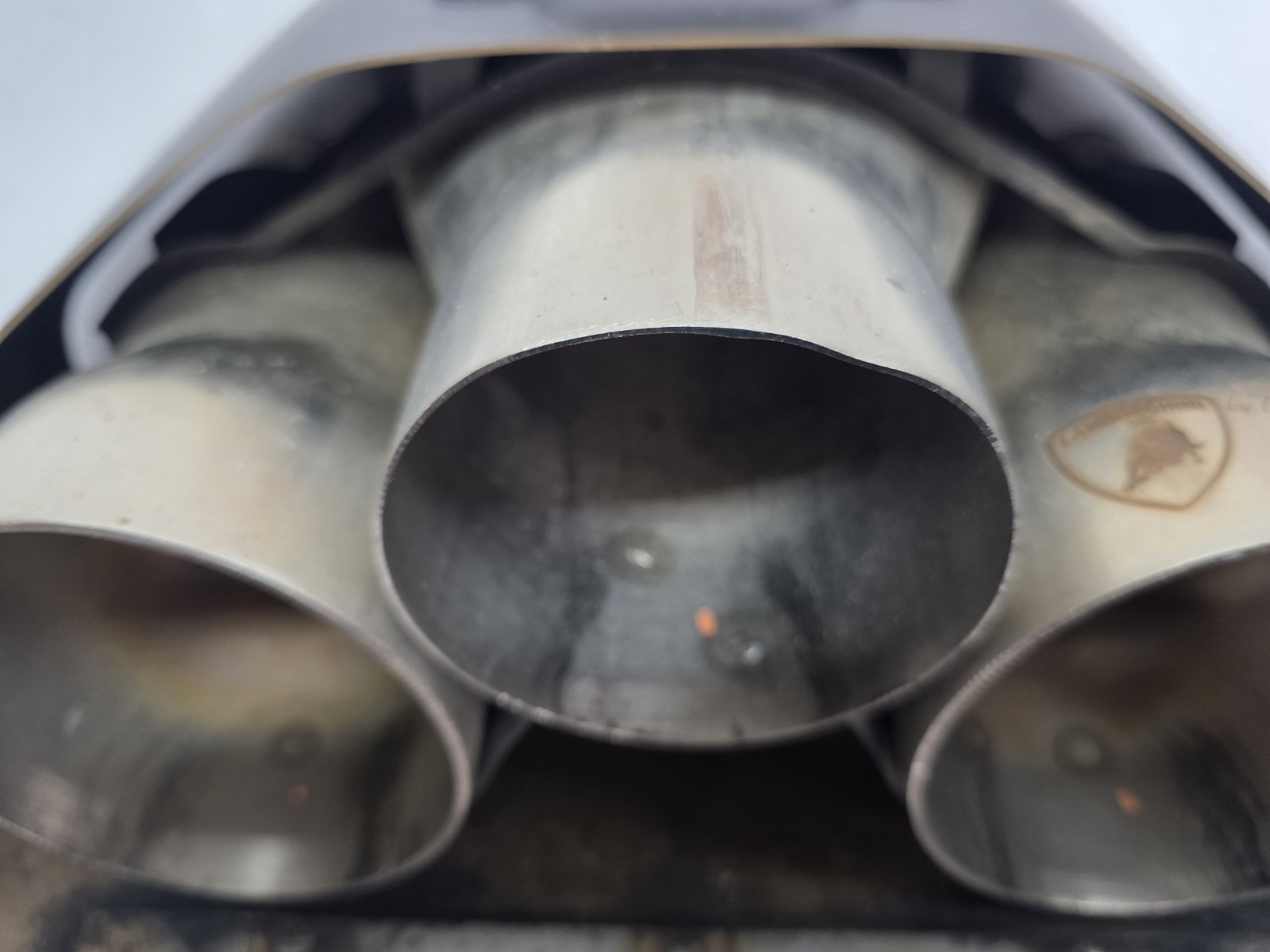 LAMBORGHINI AVENTADOR LP740 S EXHAUST TAIL PIPE TIP OEM 470251237A