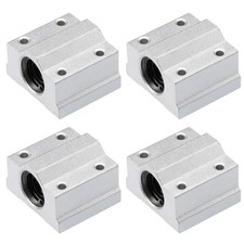 uxcell SCS8UU Linear Ball Bearing Slide Block Units 8mm Bore Dia Pack of 4