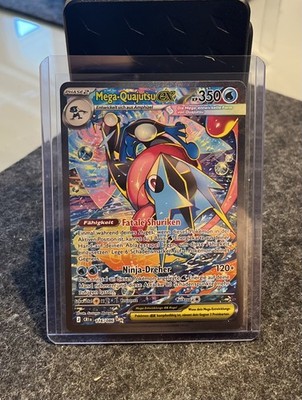 Mega-Quajutsu EX 116/086 Deutsch XY Holo EX 350 KP Pokémon TCG Karte Pokémon