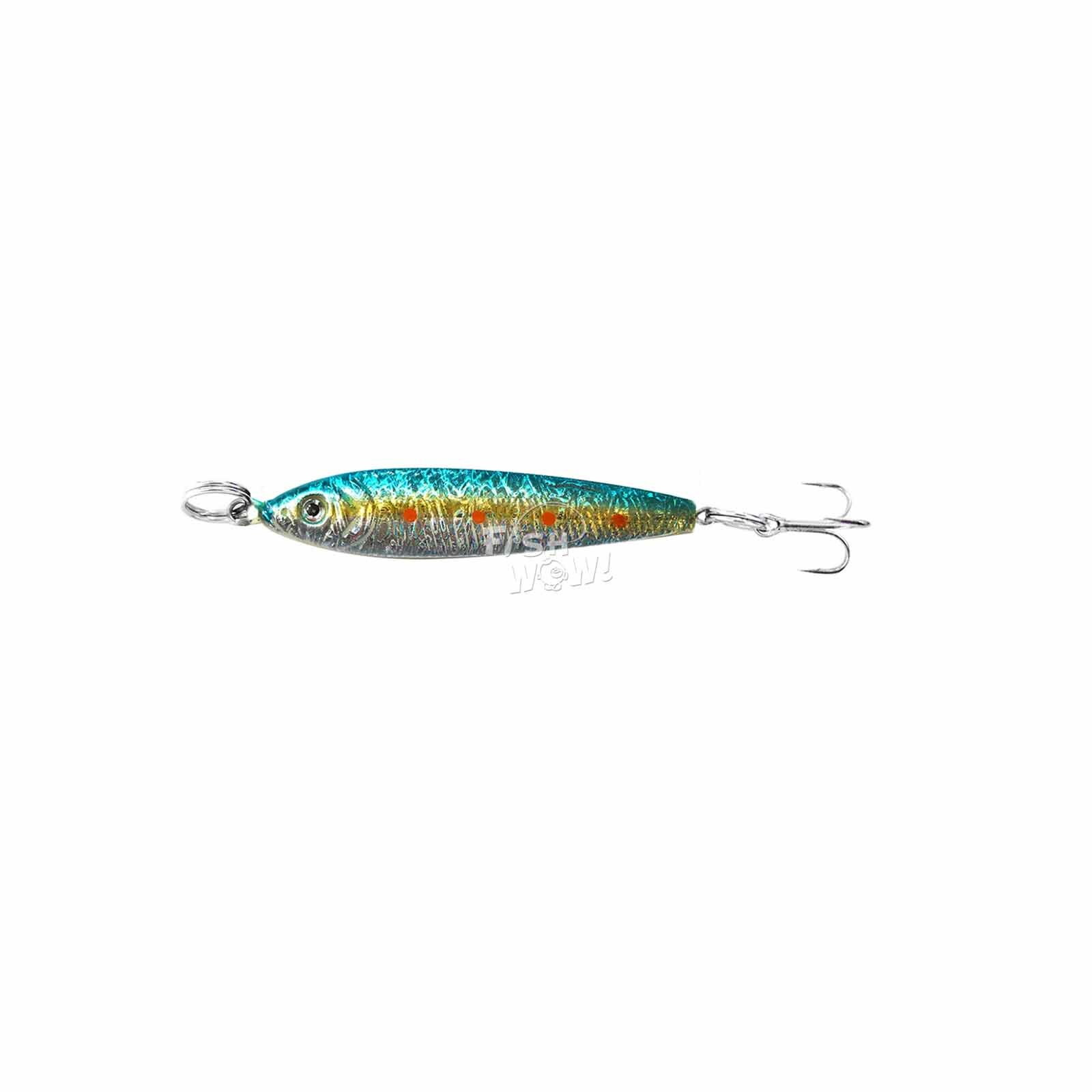 50pcs Fishing 1oz Trolling Mega Live Metal Baits Jig Lures Random Mix Colors NEW - Image 12