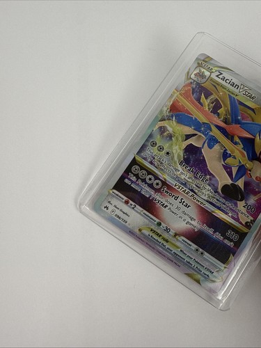 Pokemon Crown Zenith Zacian Vstar Full Art Ultra Rare 096/159 NM - Picture 6 of 10