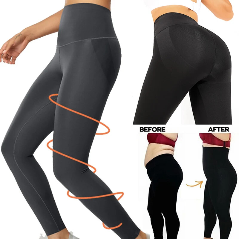 Slimming High Waist Compression Shapewear Leggings for Body Contouring
