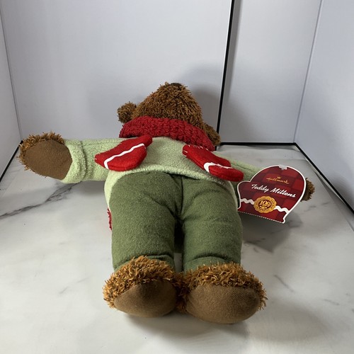 NEW Hallmark Christmas Teddy Mittens Plush Bear 12” Holiday Stuffed Animal Toy - Picture 5 of 20