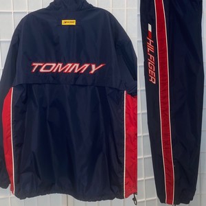Vintage 90s Tommy Hilfiger Chándal Chaqueta Cazadora para hombre XL,  Pantalón grandes | eBay