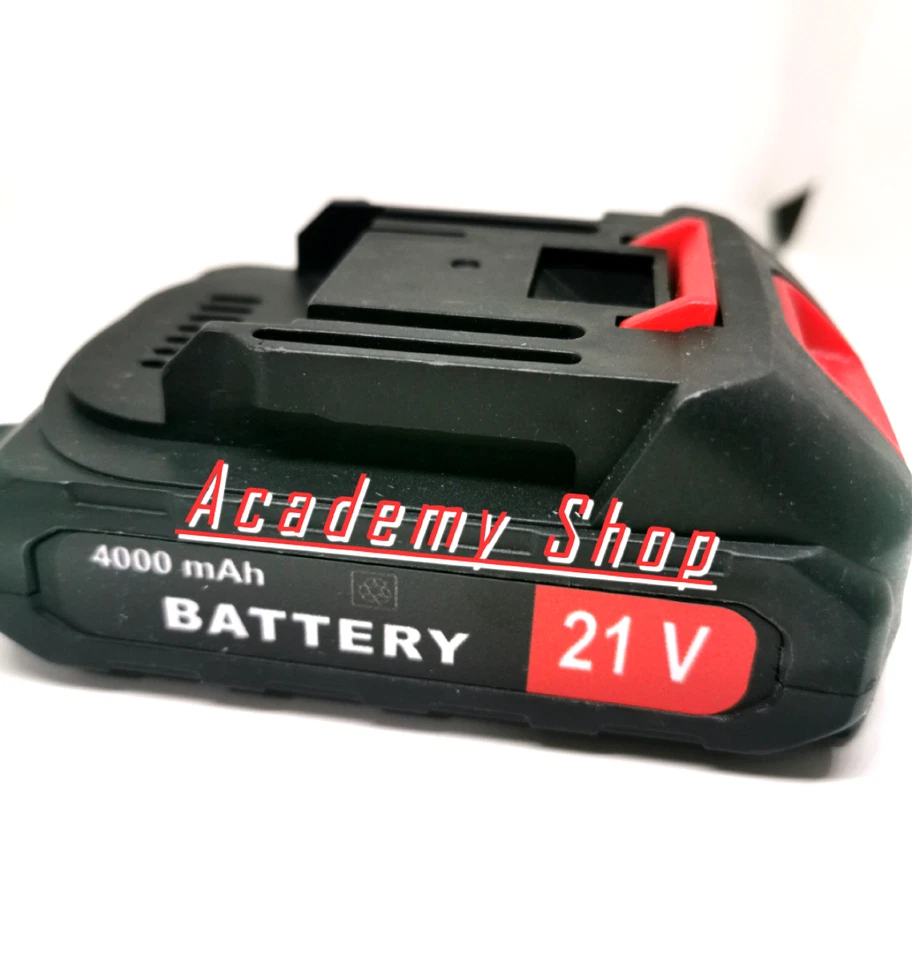 ACD & SHOP Batteria 21 V 4.000 mAH Per Motosega Sega Trapano Decespugliatore Idropulitrice
