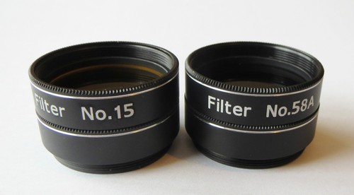 Set of 4 Superior Quality Yellow Red Blue Green 1.25" Filter for Telescope SALE - Picture 7 of 8