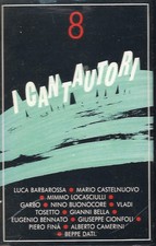 MUSICASSETTA - VARIOUS - I CANTAUTORI VOL. 8  sigillata          13 