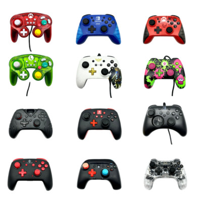 Nintendo Switch Controller kabellos Mario Luigi Zelda schwarz weiß rot
