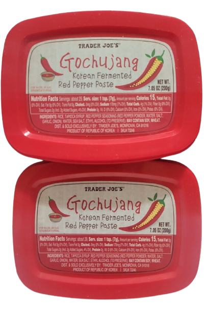 spicygem ② 【used品】 Trader Joe's Gochujang Korean Fermented Red Pepper Paste 7.05 oz