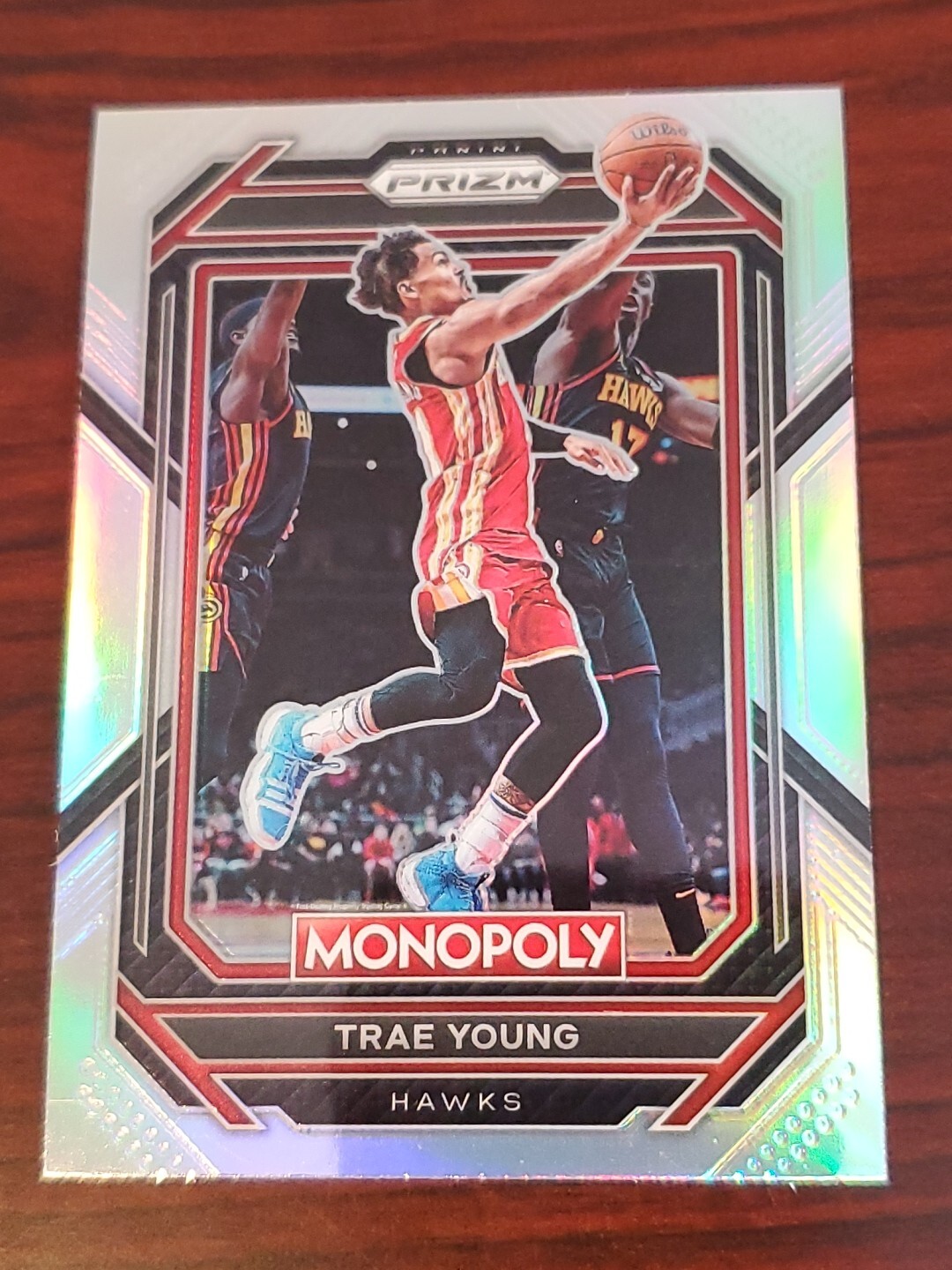 2022-23 Panini Prizm Monopoly TRAE YOUNG #1 SILVER Prizm - Atlanta Hawks