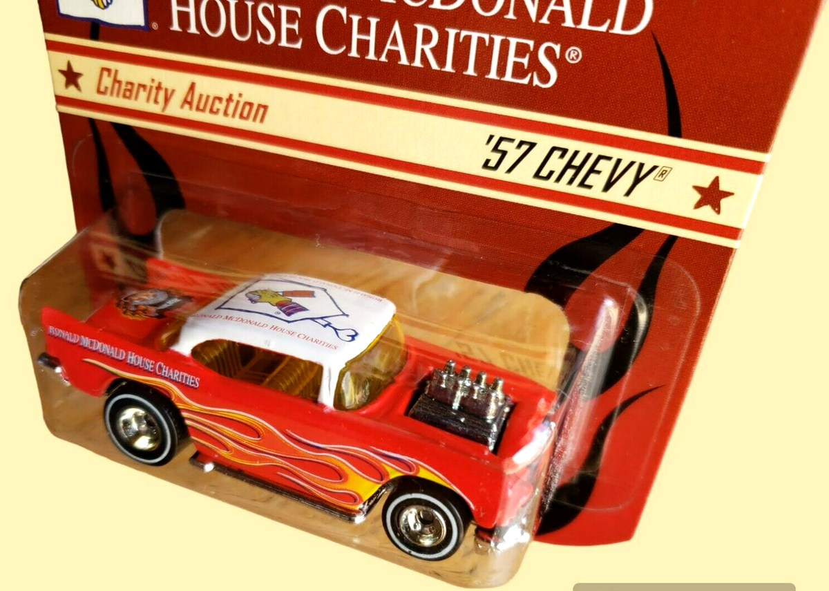 Hot Wheels 35周年記念 '57 Chevy 2002 Hot Wheels '57 CHEVY RED Anniversary 35 Ronald McDonald