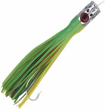 Boone Gatlin Jet Rigged 2-3/4oz 7in Chartreuse Multi Color Marlin Tuna Sailfish