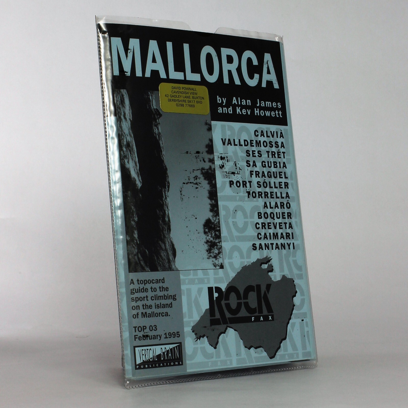 Mallorca - Topocard Guide to Sport Climbing on the Island (Rockfax, 1995)