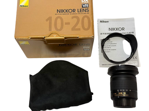 Nikon Wide Angle Zoom Lens AF-P DX NIKKOR 10-20mm f/4.5-5.6G VR for DX format