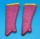 Vintage Barbie Francie Doll Mod Western Wild PAK 1970 Dark Purple Boots