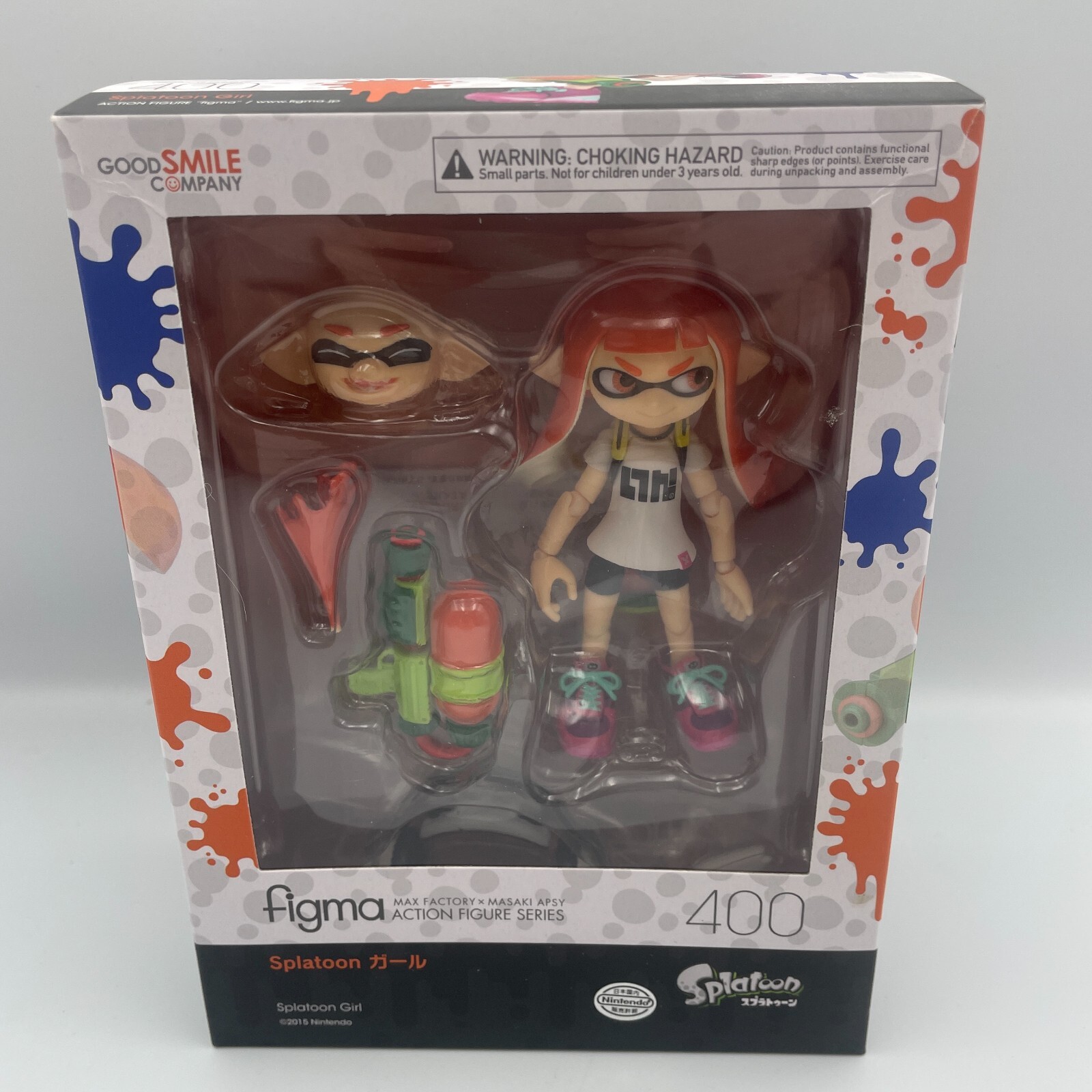 Figma Girl Splatoon Good Smile Company 100mm From Japan