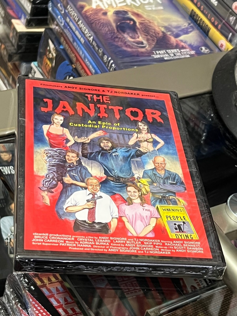 The Janitor (DVD) Andy Signore, TJ Nordaker, Rachael Bennett