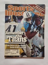 2000 November 13 SPORTS ILLUSTRATED Remember the Titans Eddie George (CP85)