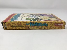 The Flintstones: The Rescue of Dino & Hoppy - Nintendo NES - Box & Manual ONLY