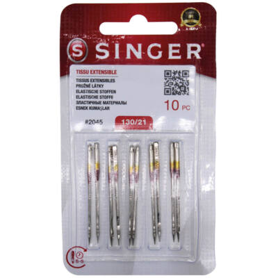 Singer Nähmaschinennadeln Stretch 2045 Stärke 130 a 10 Stück