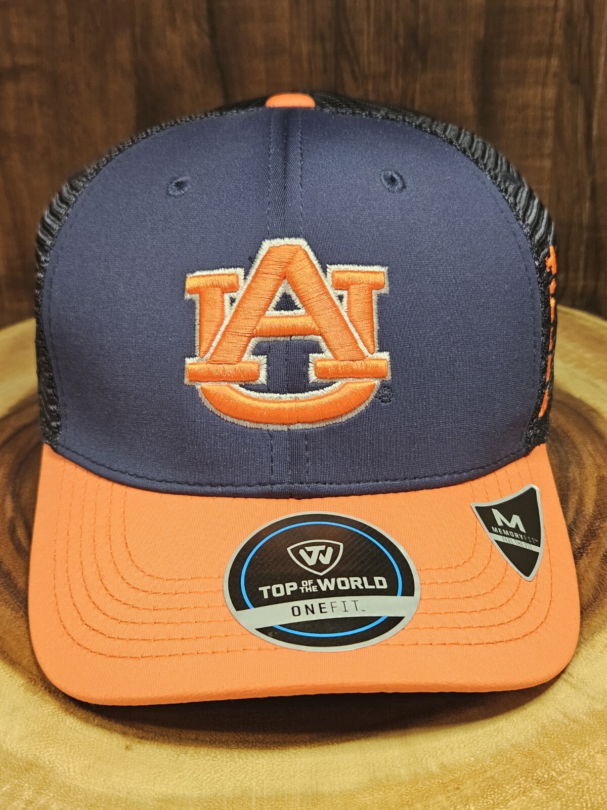 Auburn Tigers NCAA Stretchfit Hat One Size Fits All Top Of The World Cap