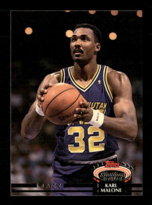 その他 NBA Karl Malone (37) KARL MALONE 2024-25 Panini Prizm NBA Red Power Refractor /75