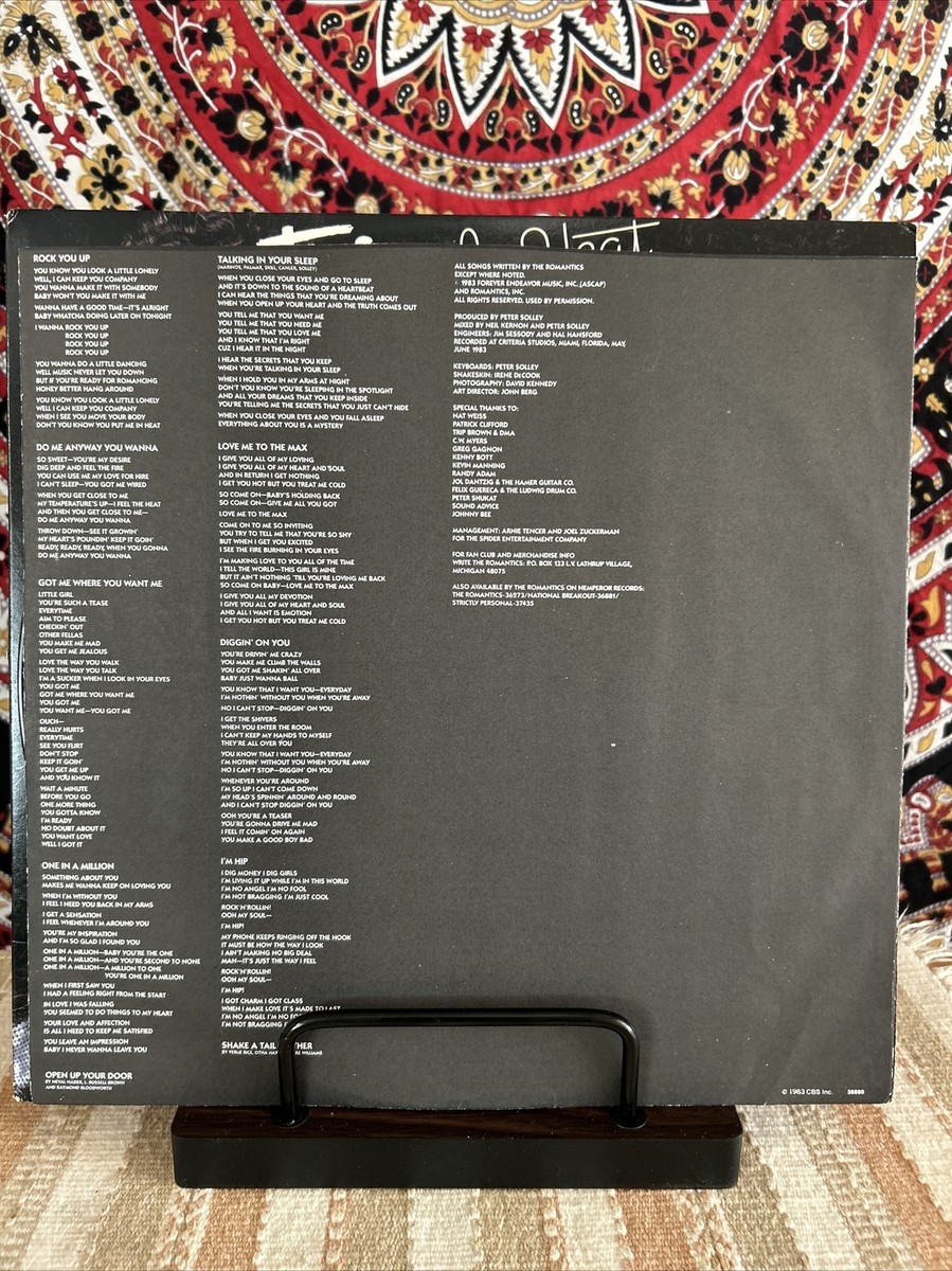 The Romantics – In Heat | eBay